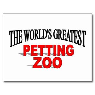 The World's Greatest Petting Zoo Postcards