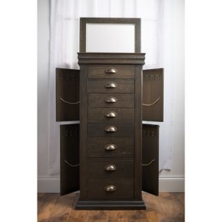 Hives and Honey Parker Jewelry Armoire with Mirror