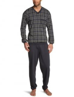 Schiesser Herren Pyjama 135550 207 (Weitere Farben): Bekleidung