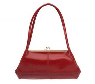 Hobo Venice Leather Gina Framed Shoulder Bag —
