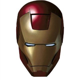 Iron Man Paper Mask 8 Pieces cardboard Party Masks: Toys & Games
