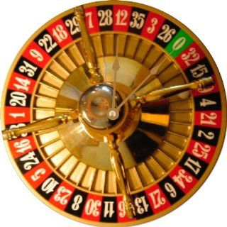 Shop Rikki Knight Roulette Wheel 10" Wall Clock   **Proudly Made in the USA** at the  Home Dcor Store. Find the latest styles with the lowest prices from Rikki Knight