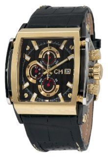 Carlo Monti Herren Armbanduhr XL Bergamo Analog Leder CM111 222: Carlo Monti: Uhren