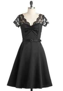 Black Tie Optimal Dress  Mod Retro Vintage Dresses
