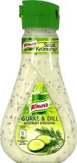 Knorr Salatkrnung Joghurt Dressing Gurke & Dill, 6er Pack (6 x 235 ml): Lebensmittel & Getrnke