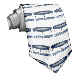 Lets Bounce Trampoline Custom Tie