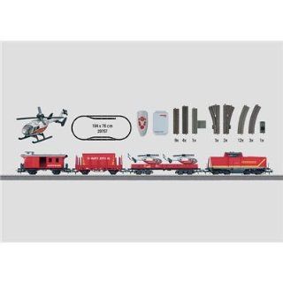 Mrklin Digital 29757   Mrklin H0 Digital   Startpackung "Feuerwehr". 230 Volt.: Spielzeug