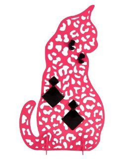 SIX "Sweet Cat" Schmuckbaum als se Katze in strahlendem neon pink (244 073): SIX: Schmuck
