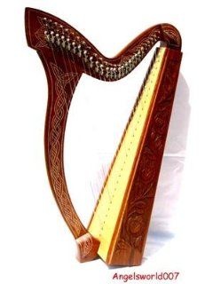 Irisch keltische Harfe 27 Saiten NEU Harp: Musikinstrumente