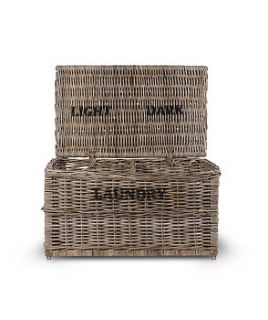 rattan laundry basket by mobius living