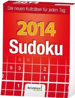 Kalender Sudoku 2014: Die neuen Kultrtsel fr jeden Tag: Die neuen Kultrtsel fr jeden Tag. Tagesabreikalender: Bücher