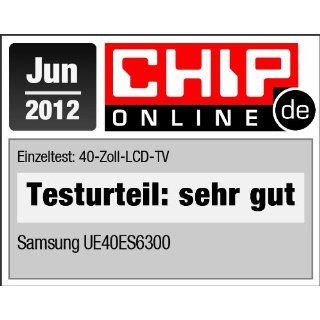 Samsung UE40ES6300 101 cm (40 Zoll) 3D LED Backlight Fernseher, EEK A (Full HD, 200Hz CMR, DVB T/C/S2, Smart TV) schwarz: Heimkino, TV & Video