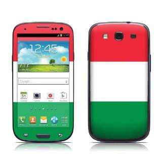 Italian Flag Design Protective Skin Decal Sticker for Samsung Galaxy S III / Galaxy S 3 GT i9300 Cell Phone: Cell Phones & Accessories