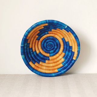 sun burst woven basket by happy piece