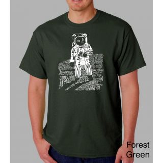Los Angeles Pop Art Mens Astronaut T shirt