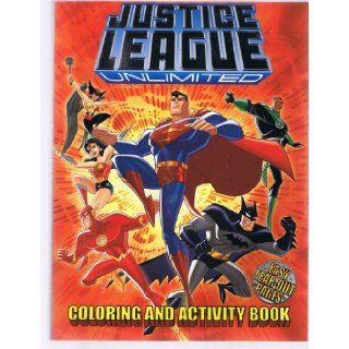 Justice League Unlimited: Coloring and Activity Book (8445 1): J.H. Rosenblatt & Bob Rozakis Brian Augustyn, Dan Davis & etc. Jason Armstrong: Books