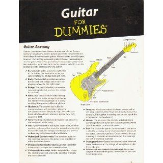 Guitar for Dummies "Cheat Sheet" Foldout: Guitar Anatomy, Chords, Scales, Tab, and Reading Music: Mark Philips, Jon Chappell: 9780470548219: Books