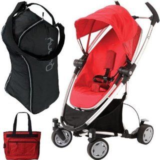 Quinny CV262RLR Zapp Xtra with diaper bag and Travel Bag  Rebel Red : Diaper Tote Bags : Baby