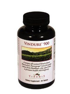Vindure 900 Resveratrol Supplement   90 Day Supply: Health & Personal Care