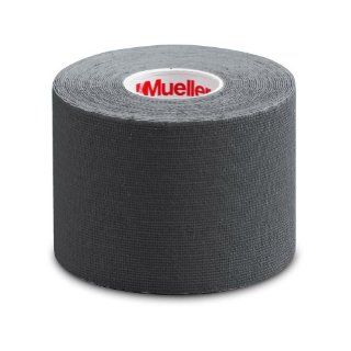 Mueller Kinesiology Tape Black 2 Inch By 16.4 Ft Roll Health & Personal Care