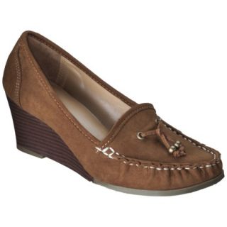 Womens Merona® Michelle Wedge Loafer   Brown