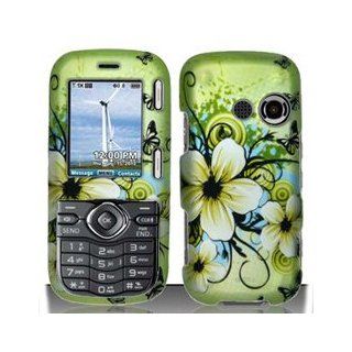 LG Cosmos VN250 / Rumor 2 LX265 (Sprint/Verizon) Hawaiian Flowers Design Hard Case Snap On Protector Cover + Car Charger + Free Neck Strap + Free Magic Soil Crystal Gift Cell Phones & Accessories