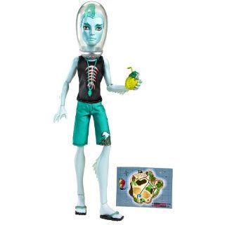 Monster High Skull Shores Gil Webber Doll: Toys & Games