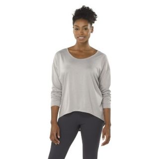 C9 by Champion Womens Loose Fit Yoga Layering Top   Heather Grey M