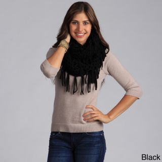 Saro Womens Infinity Knitted Scarf