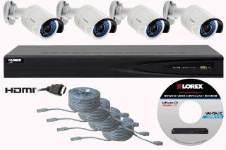 Lorex LNR282C4B 8 Channel Full HD PoE NVR Security System with 2TB Hard Drive and 4 HD 1080p Cameras : Home Security Systems : Camera & Photo