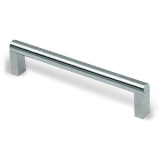 Siro Design 44 282 Stainless Steel 1472 140mm Cc:128mm Pull In Fine Brushed Stainless Steel   Cabinet And Furniture Pulls  