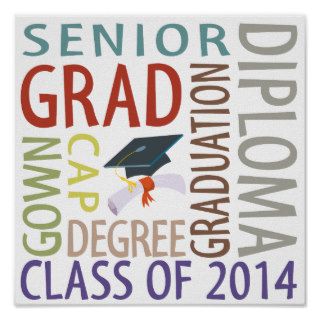 Class of 2014 Graduation Posters