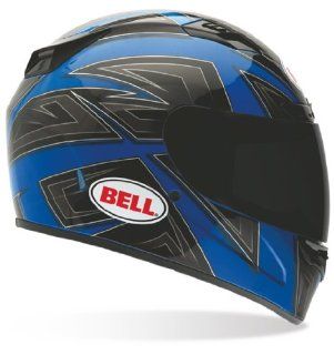 Bell Mens Vortex Full Face Motorcycle Helmet Flack Blue Large L: Automotive