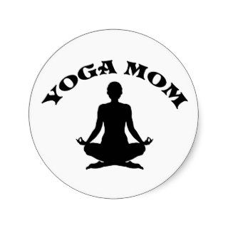 Yoga Mom Sticker