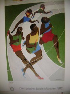 Jacob Lawrence "Olympische Spiele Munchen 1972" : Prints : Everything Else