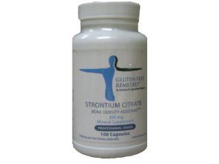 Strontium Citrate by Gluten Free Remedies: Health & Personal Care