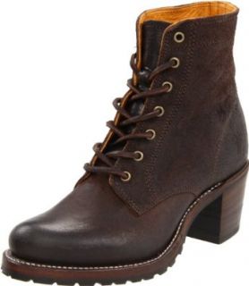FRYE Women's Sabrina 6G Lace Up Boot Shoes