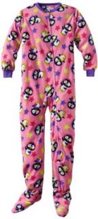 Komar Kids Girls 7 16 Star With Penguin Blanket Sleeper, Pink, 4/5: Clothing