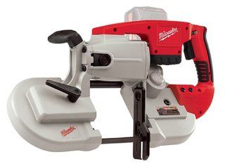 Bare Tool Milwaukee 0729 20 V28 4 3/4 Inch by 4 3/4 Inch Capacity 28 Volt Lithium Cordless 2 Range Variable Speed Portable Band Saw (Tool Only, No Battery)   Power Band Saws  