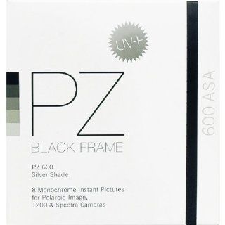 Impossible PZ 600 Silver Shade UV+ Black Frame for Polaroid Spectra/Image/1200 cameras : Photographic Film : Camera & Photo