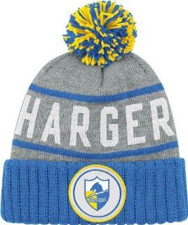San Diego Chargers High 5 Vintage Cuffed Pom Hat  Sports Fan Beanies  Sports & Outdoors