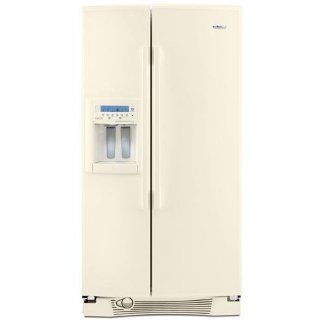 Whirlpool : GS6NHAXVT 29 cu. ft. Side by Side Refrigerator   Bisque: Kitchen & Dining