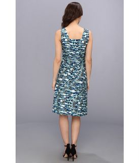 NIC+ZOE Spring Skies Print Dress Multi