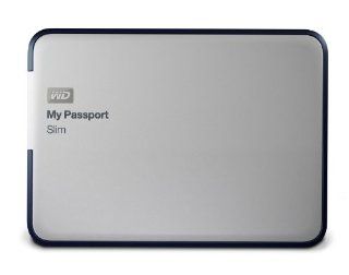 WD My Passport Slim 1TB Portable Metal External Hard Drive USB 3.0 with Auto Backup: Computers & Accessories