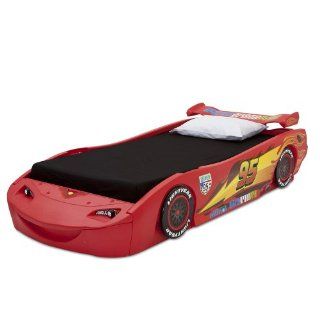 Disney Cars Twin Bed with Lights: Baby