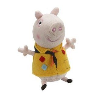 Peppa Pig Oinking Peppa Pig Plush Camping Peppa 6" Tiny Doll Toy: Toys & Games