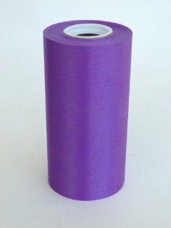 6" Wide Purple Ceremonial Ribbon for Grand Openings/Re Openings and Ribbon Cutting Ceremonies   25 Yard Roll: Office Products