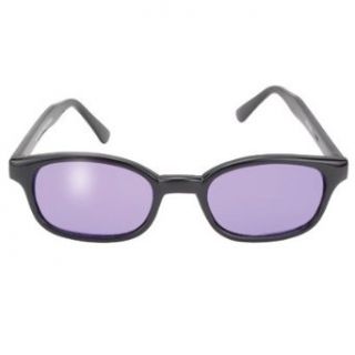 Original KD Sunglasses Purple Lenses Light Tint Slender Fit Frame: Clothing