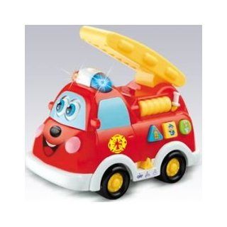 Fire Engine With Lights, Sound And Bump And Go Action [Toy]: Toys & Games