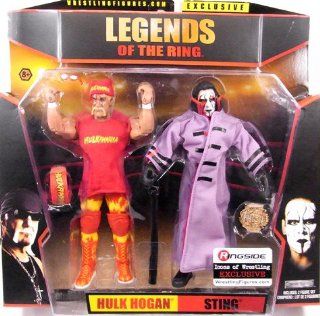 Legends of the Ring (Exclusive TNA)   STING vs HULK HOGAN: Toys & Games